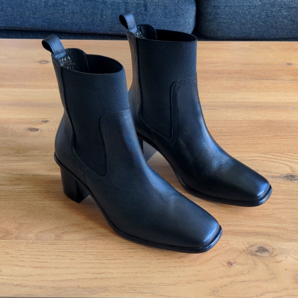 3in Leather Heels
